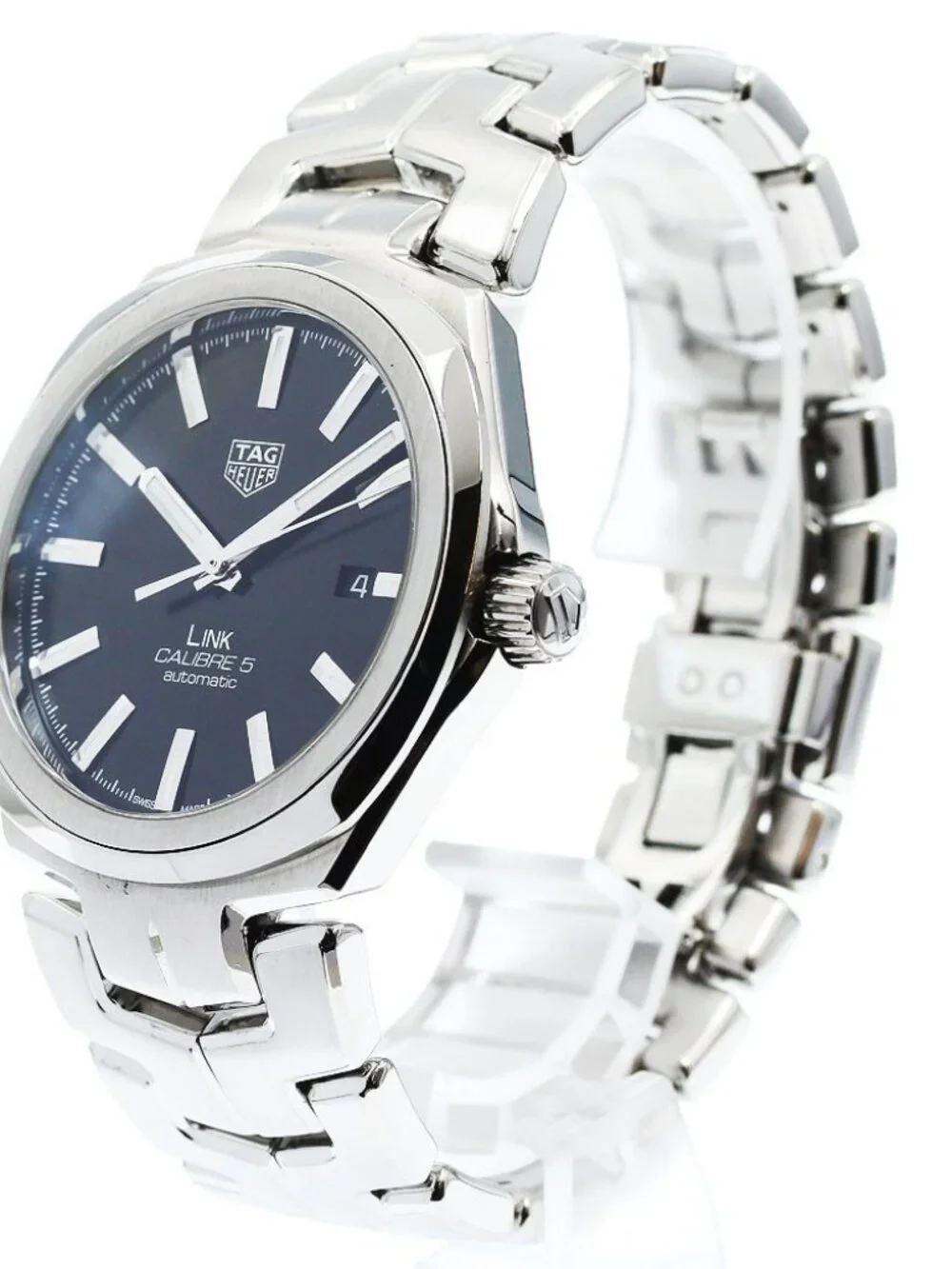 TAG HEUER Link caliber 5 WBC2110 Date black Dial Automatic Men's Watch_951214
